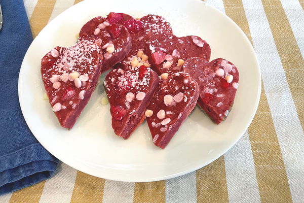 Love-Struck Berry Banana Pancakes