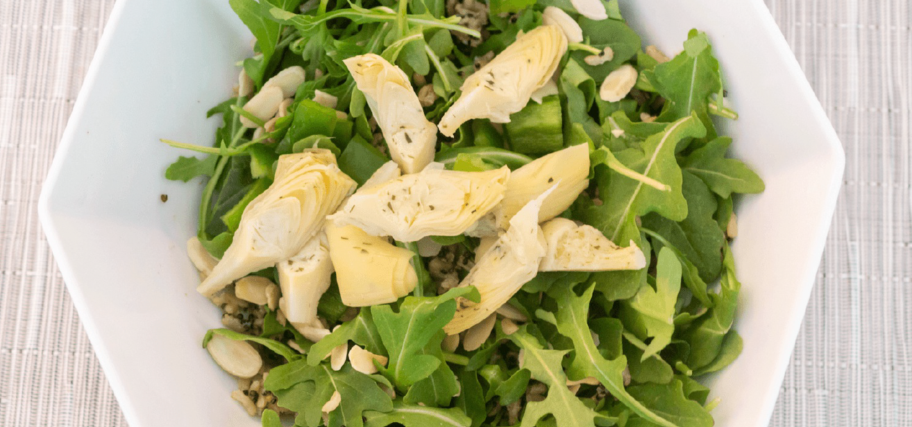 Realm | Recipe | Arugula, Pear and Artichoke Salad